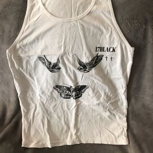 Harry Styles tattoo tank top